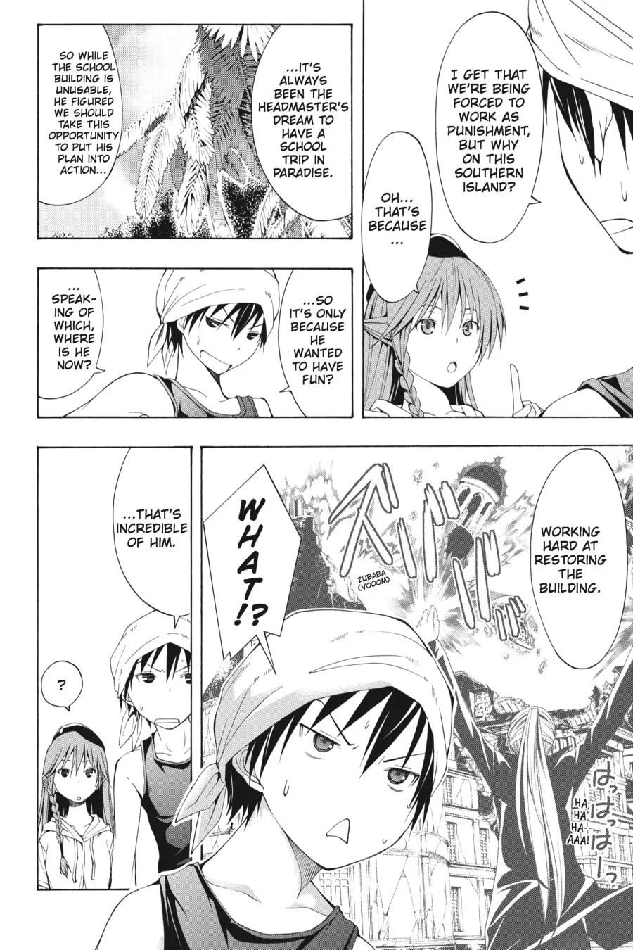 Read Trinity Seven: The Seven Magicians chapter 5 image 3 on Lezhin