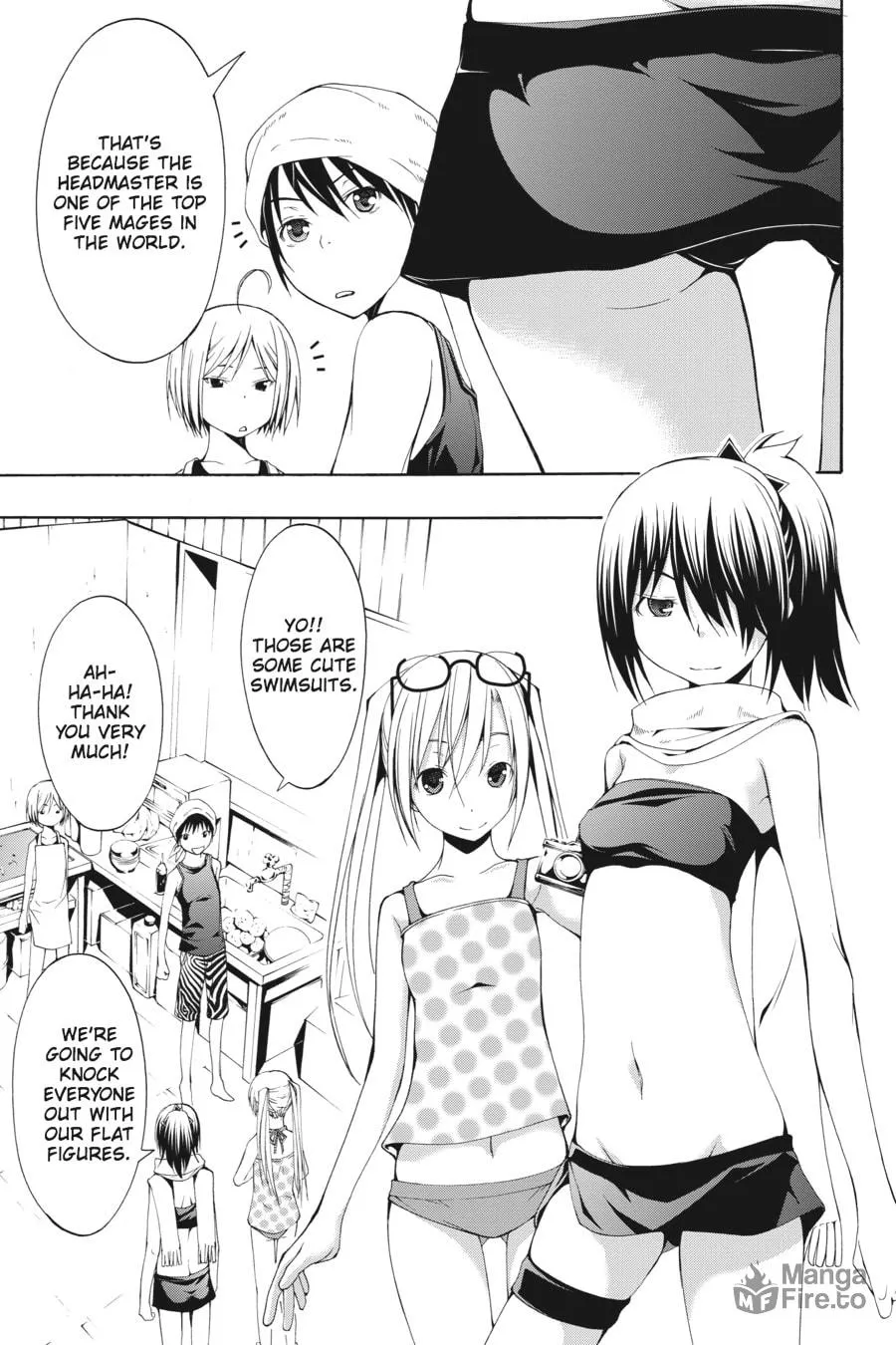 Read Trinity Seven: The Seven Magicians chapter 5 image 4 on Lezhin