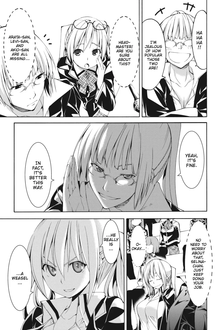Read Trinity Seven: The Seven Magicians chapter 51 image 10 on Lezhin