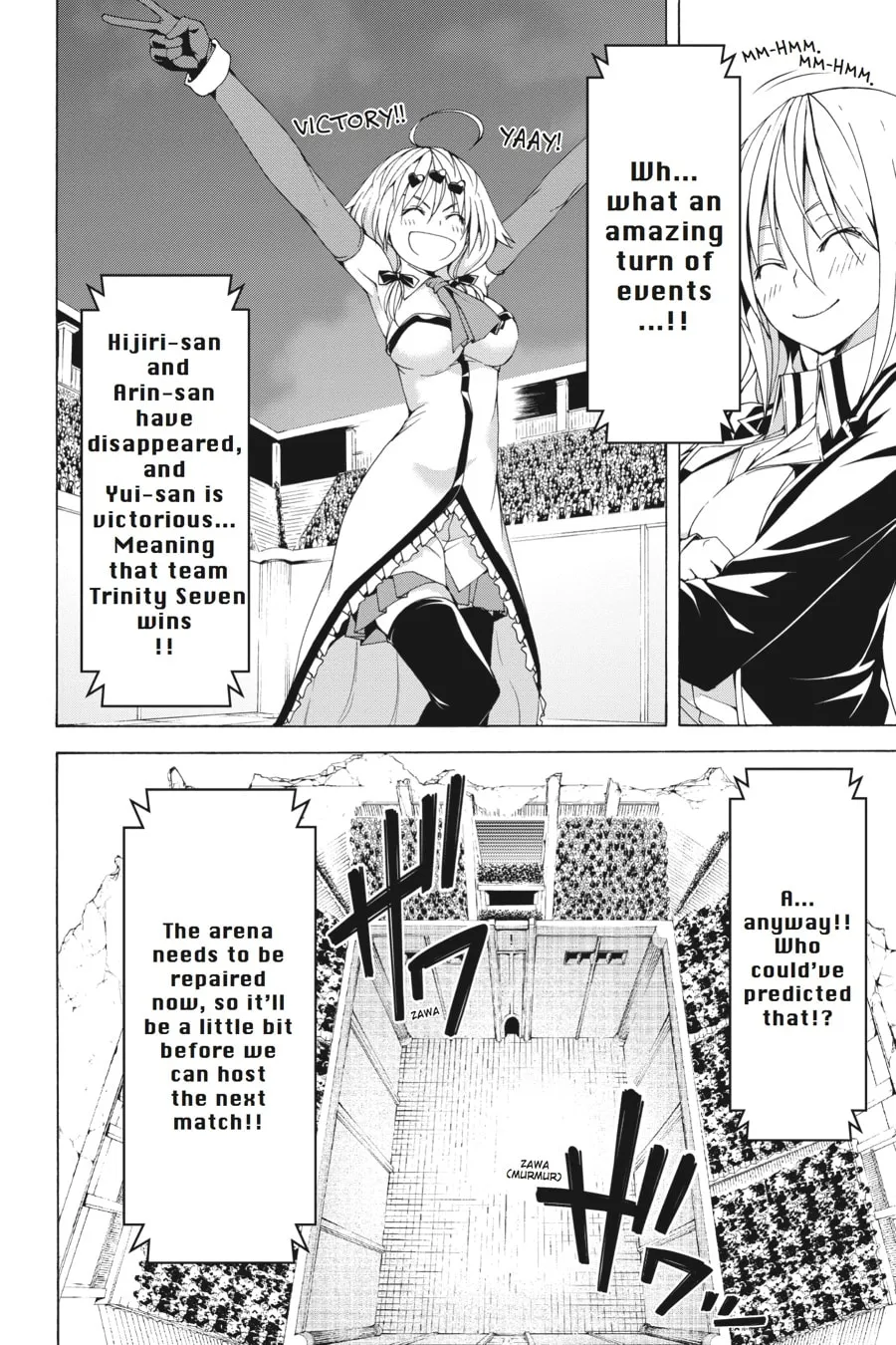 Read Trinity Seven: The Seven Magicians chapter 52 image 13 on Lezhin