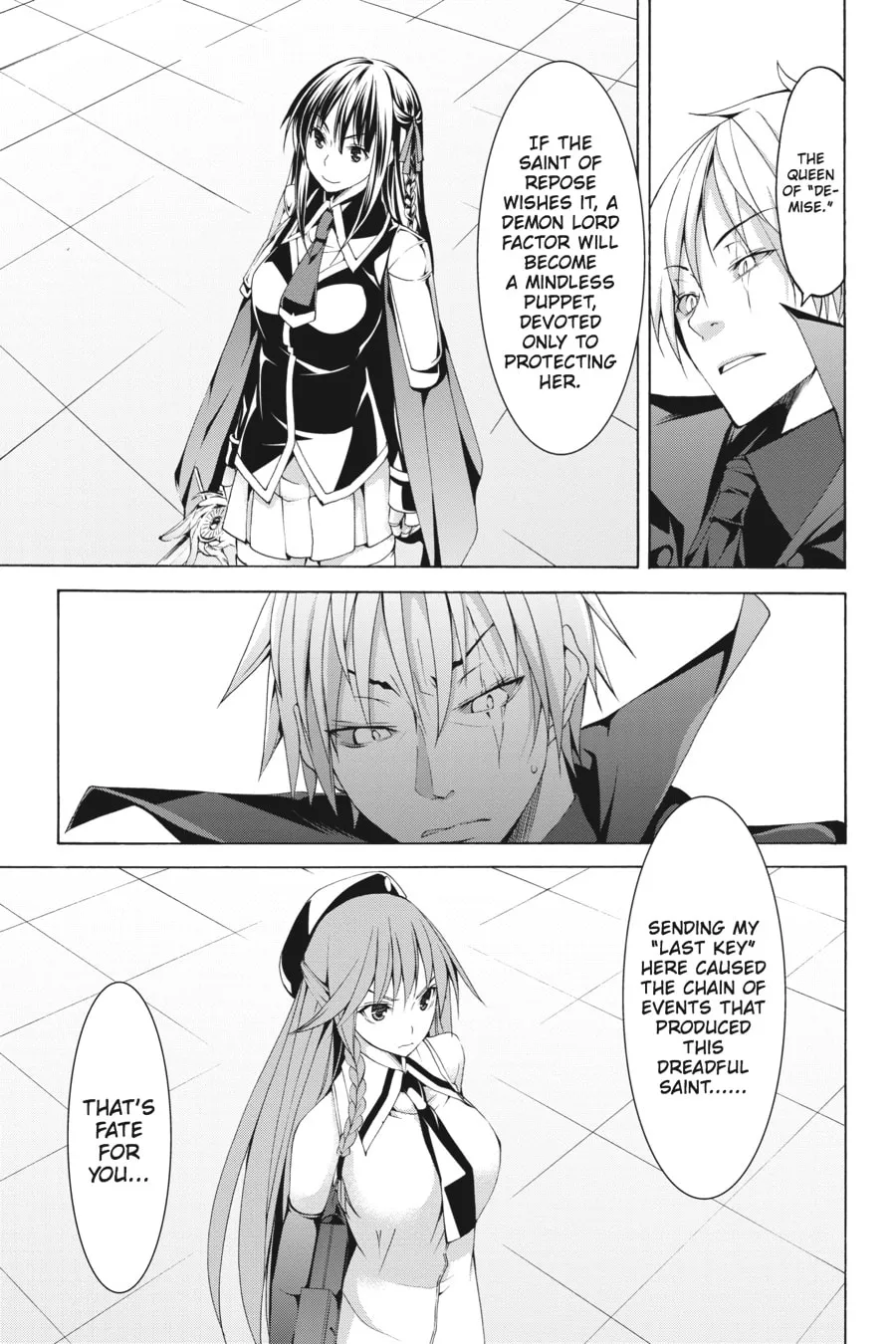 Read Trinity Seven: The Seven Magicians chapter 53 image 6 on Lezhin