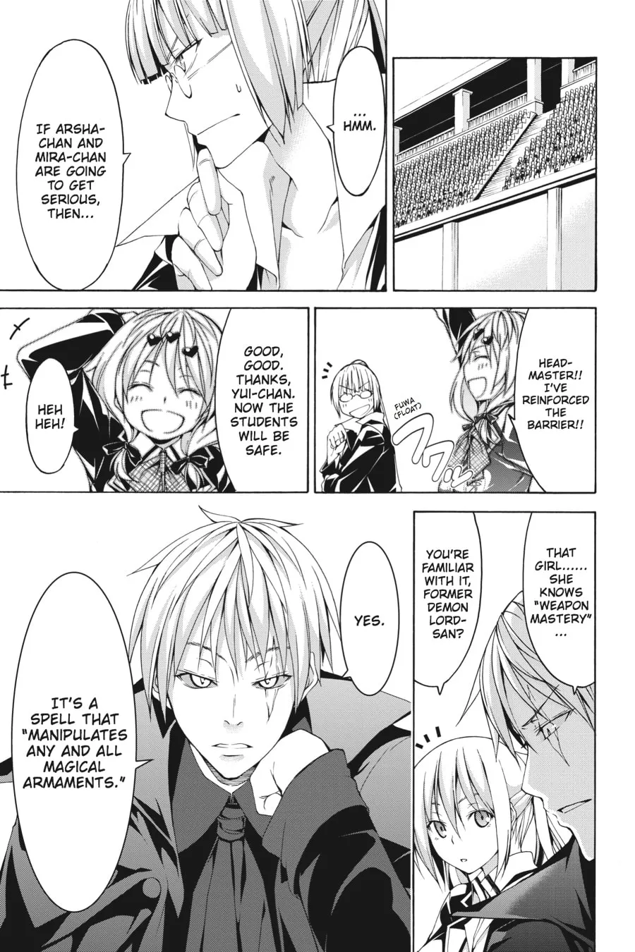 Read Trinity Seven: The Seven Magicians chapter 54 image 12 on Lezhin