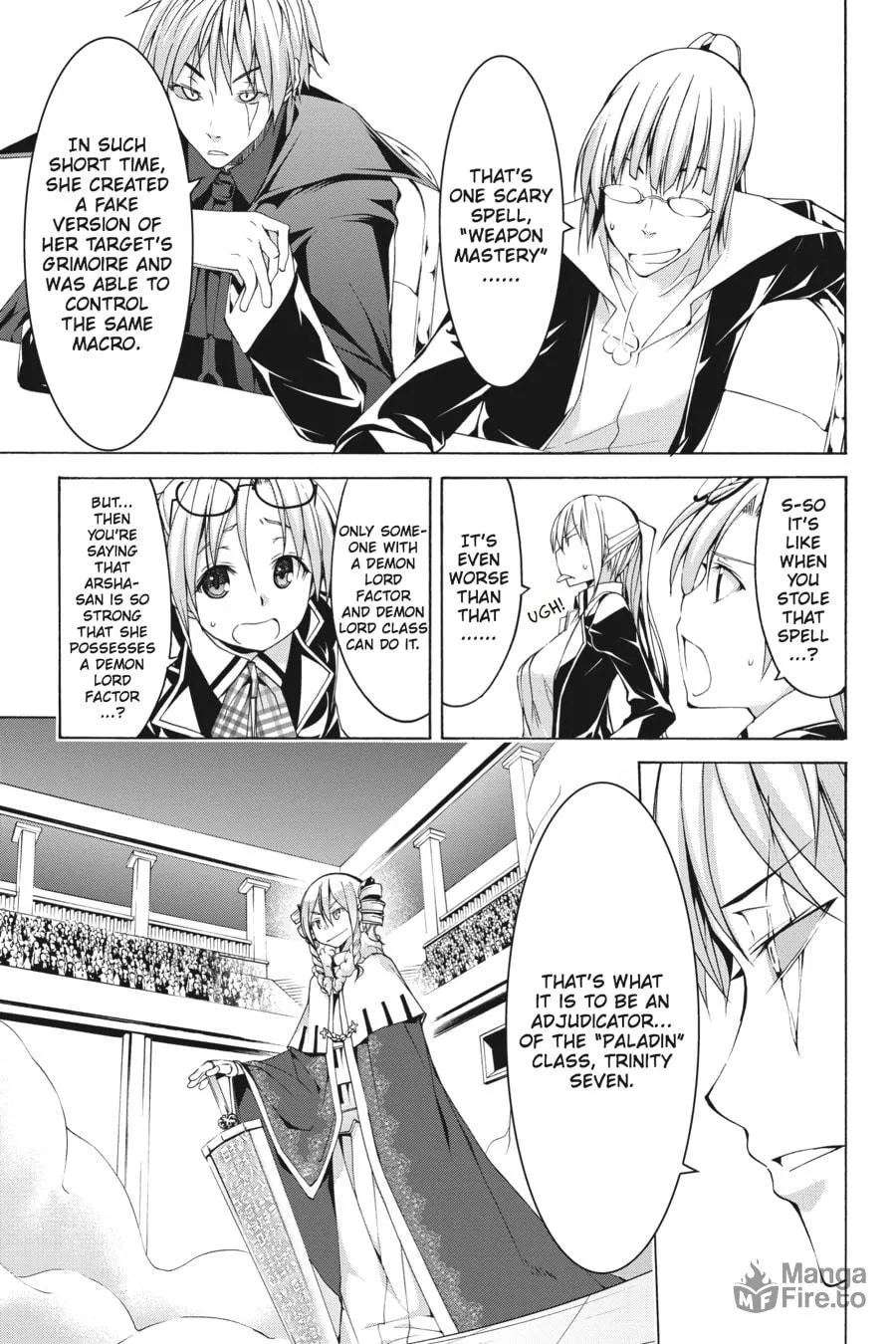 Read Trinity Seven: The Seven Magicians chapter 54 image 23 on Lezhin