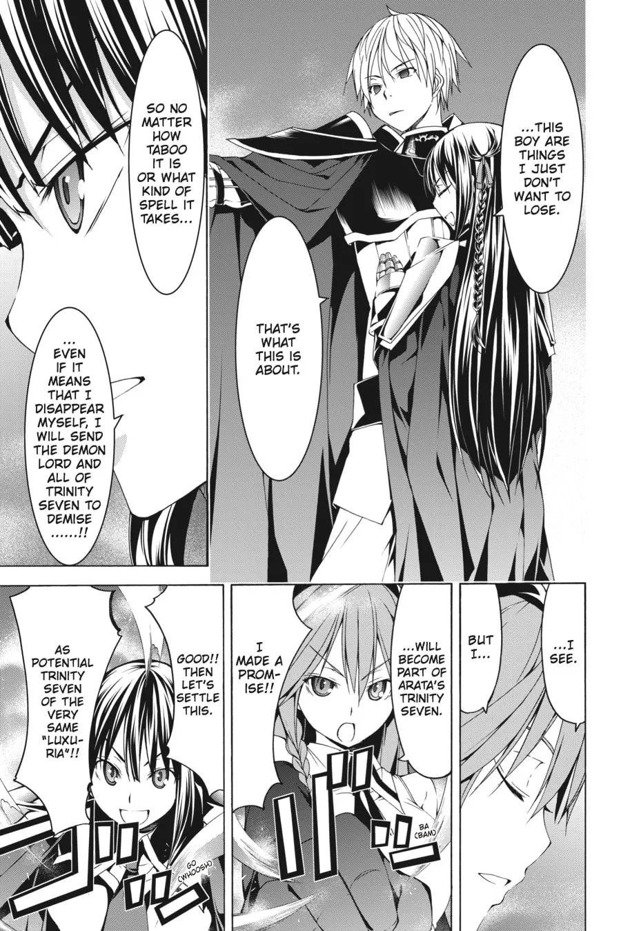 Read Trinity Seven: The Seven Magicians chapter 54 image 27 on Lezhin