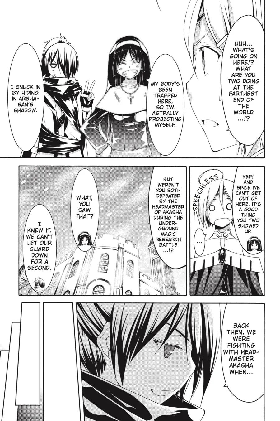 Read Trinity Seven: The Seven Magicians chapter 55 image 18 on Lezhin