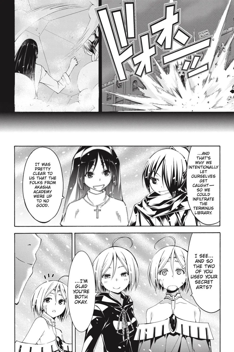Read Trinity Seven: The Seven Magicians chapter 55 image 21 on Lezhin