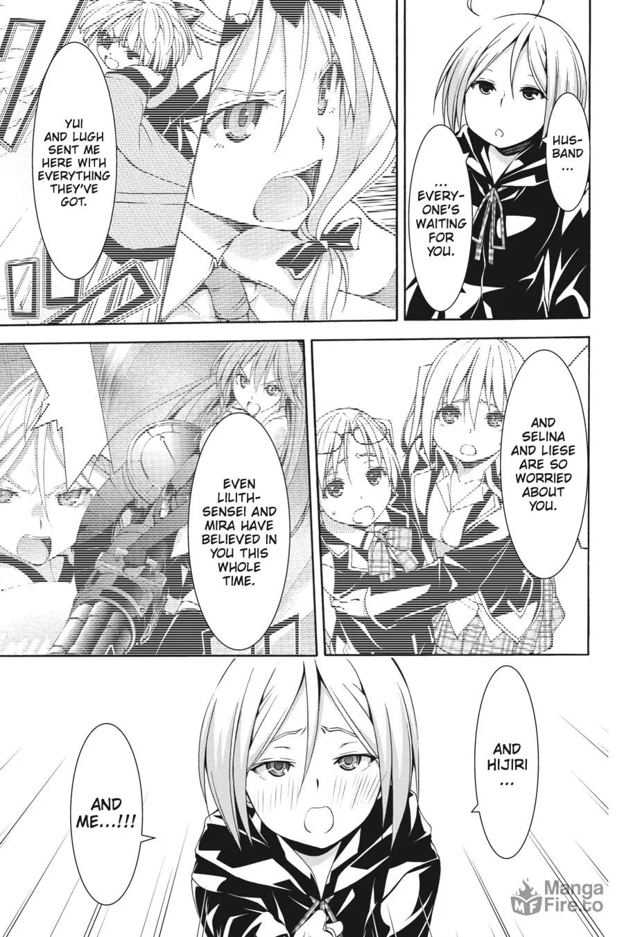 Read Trinity Seven: The Seven Magicians chapter 55 image 32 on Lezhin