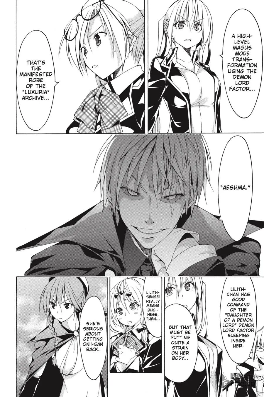 Read Trinity Seven: The Seven Magicians chapter 55 image 4 on Lezhin