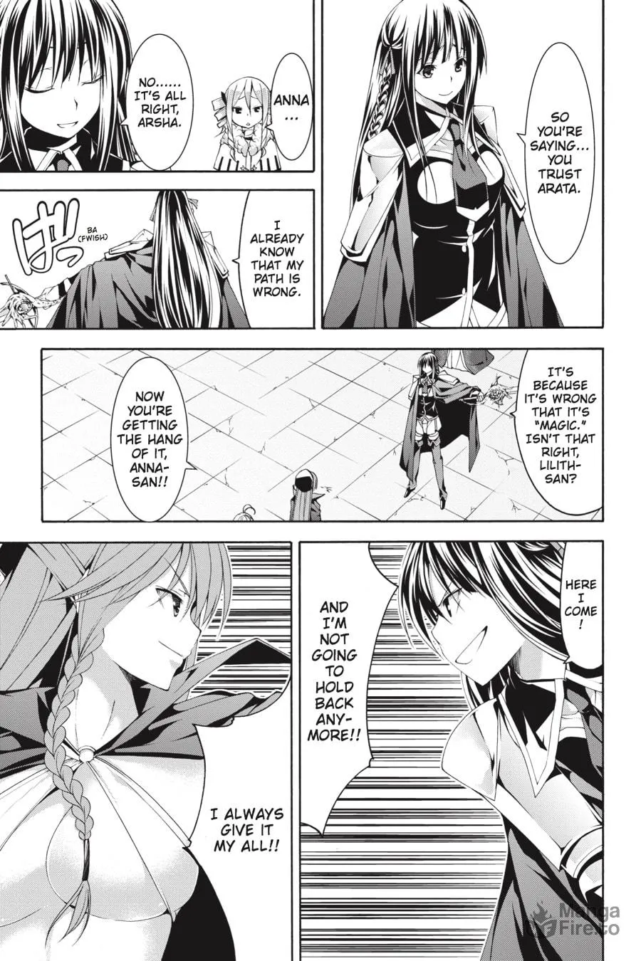 Read Trinity Seven: The Seven Magicians chapter 55 image 9 on Lezhin