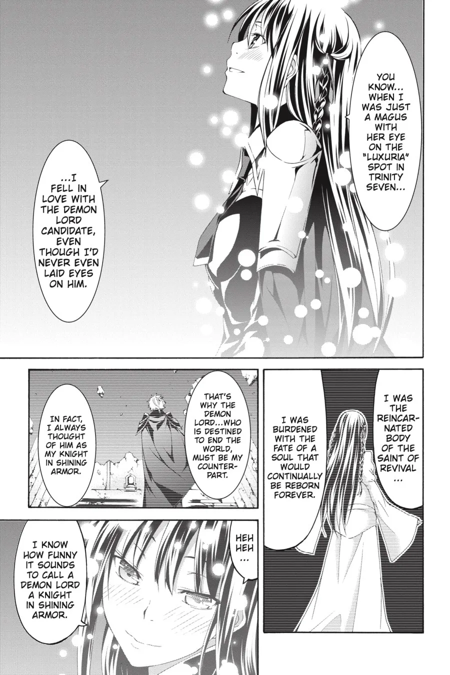 Read Trinity Seven: The Seven Magicians chapter 56 image 30 on Lezhin