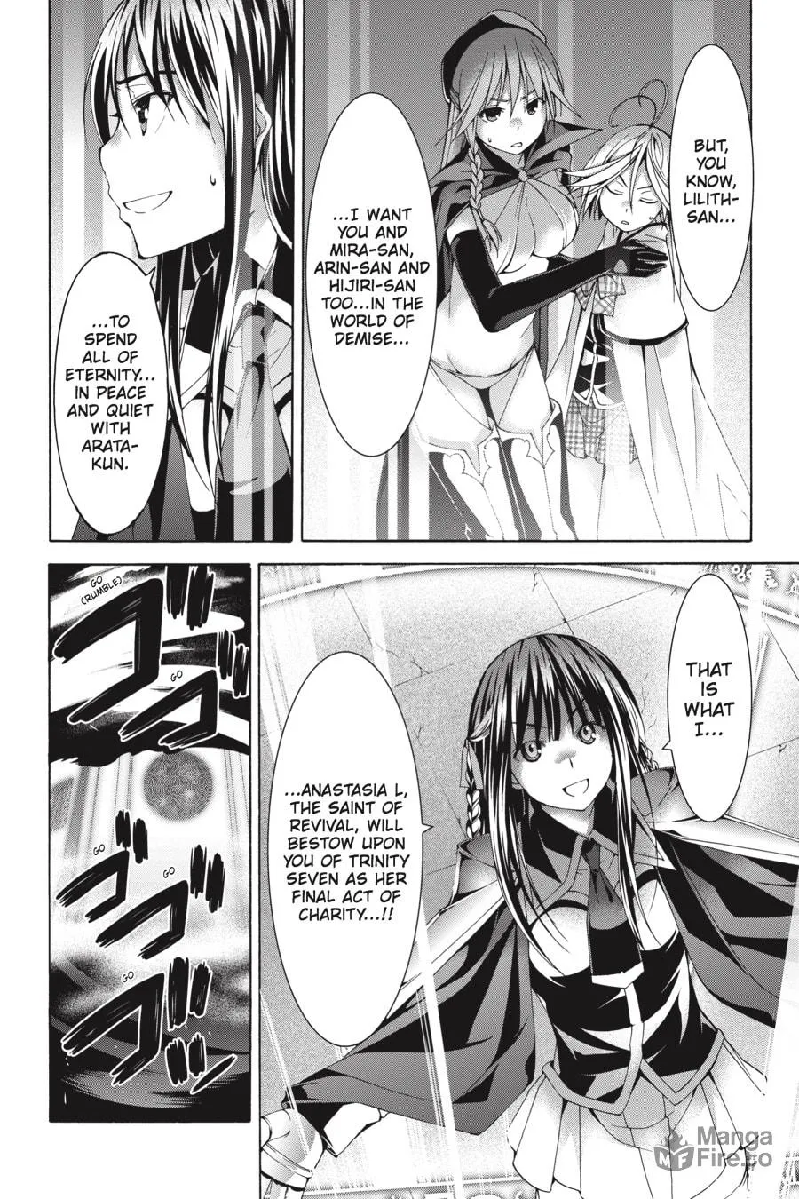 Read Trinity Seven: The Seven Magicians chapter 56 image 35 on Lezhin