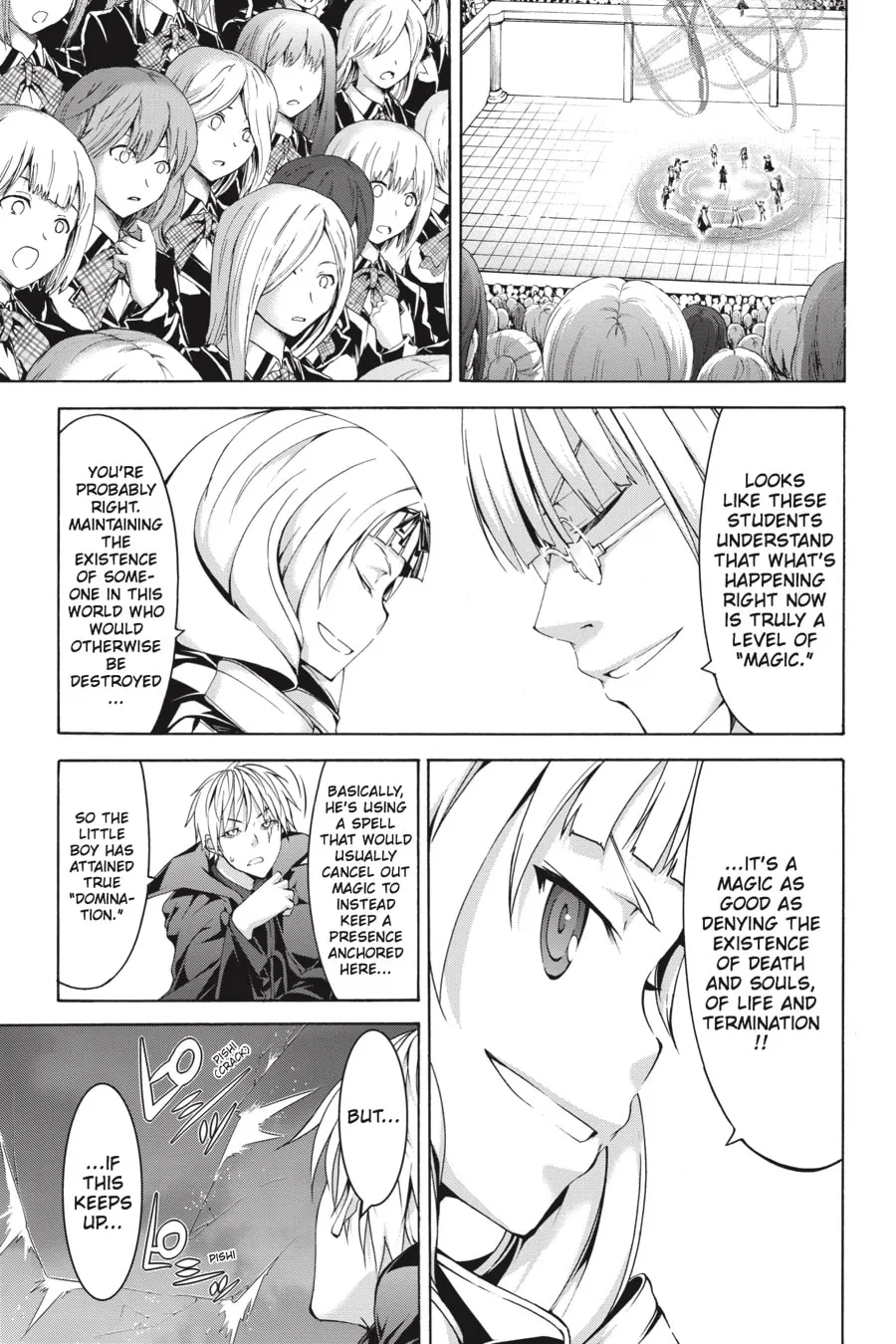 Read Trinity Seven: The Seven Magicians chapter 57 image 16 on Lezhin