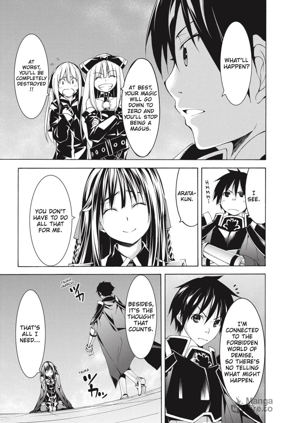 Read Trinity Seven: The Seven Magicians chapter 57 image 8 on Lezhin