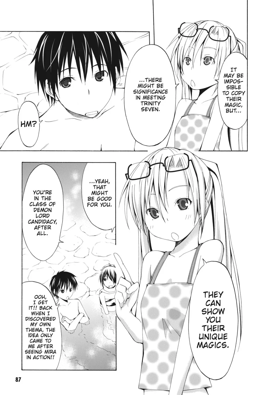 Read Trinity Seven: The Seven Magicians chapter 6 image 18 on Lezhin
