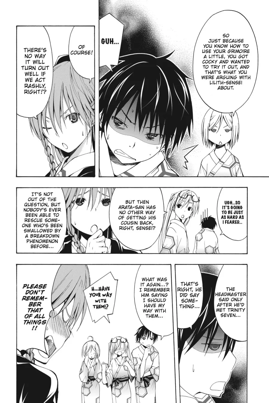 Read Trinity Seven: The Seven Magicians chapter 6 image 7 on Lezhin