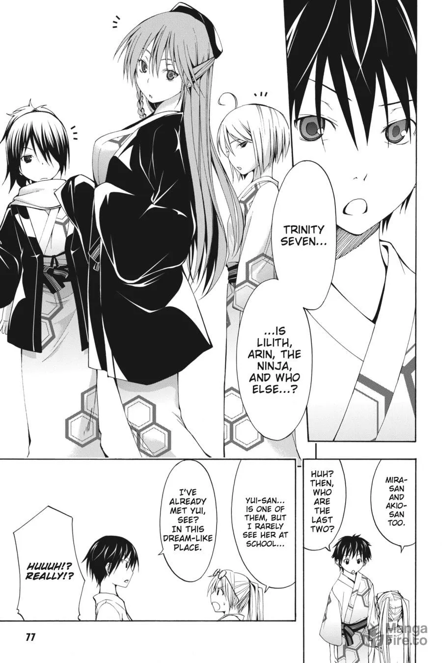 Read Trinity Seven: The Seven Magicians chapter 6 image 8 on Lezhin