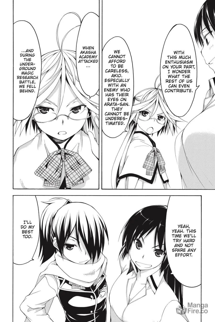 Read Trinity Seven: The Seven Magicians chapter 60 image 17 on Lezhin