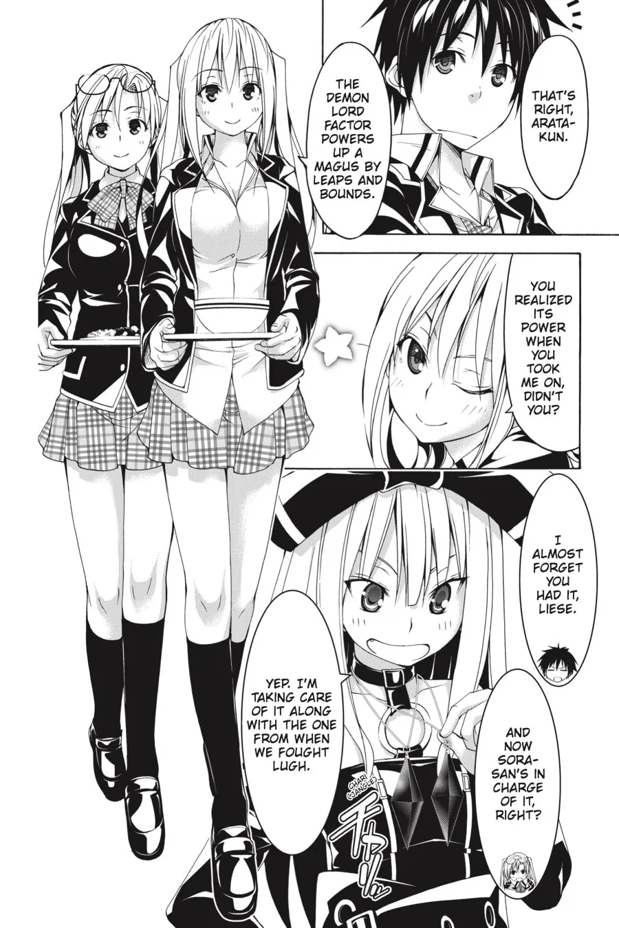 Read Trinity Seven: The Seven Magicians chapter 60 image 7 on Lezhin