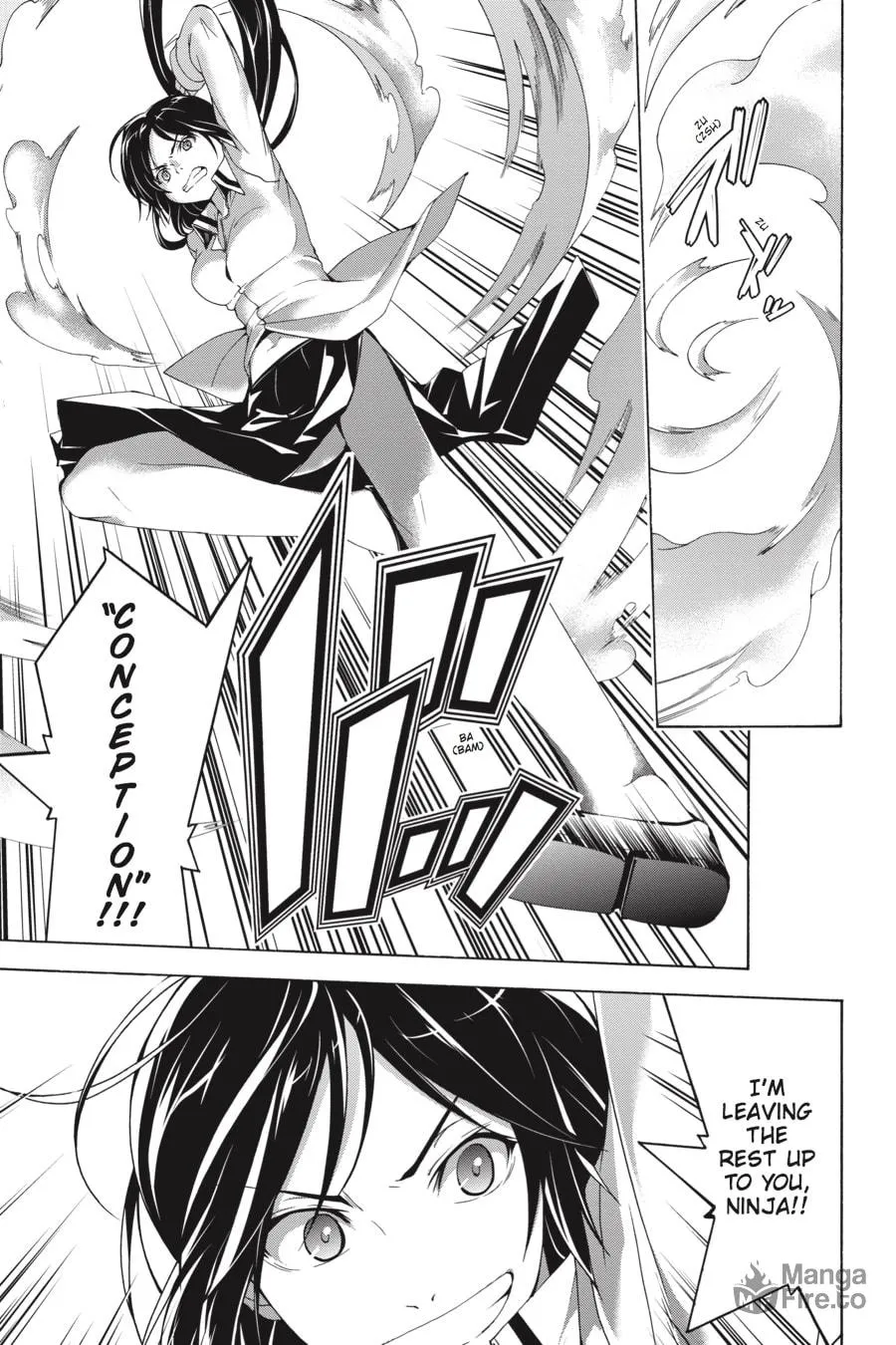 Read Trinity Seven: The Seven Magicians chapter 61 image 2 on Lezhin
