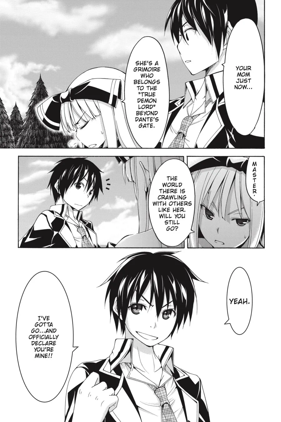 Read Trinity Seven: The Seven Magicians chapter 61 image 22 on Lezhin