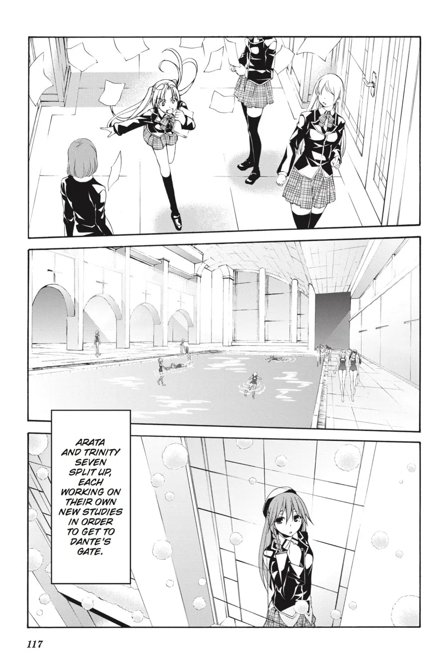 Read Trinity Seven: The Seven Magicians chapter 61 image 28 on Lezhin