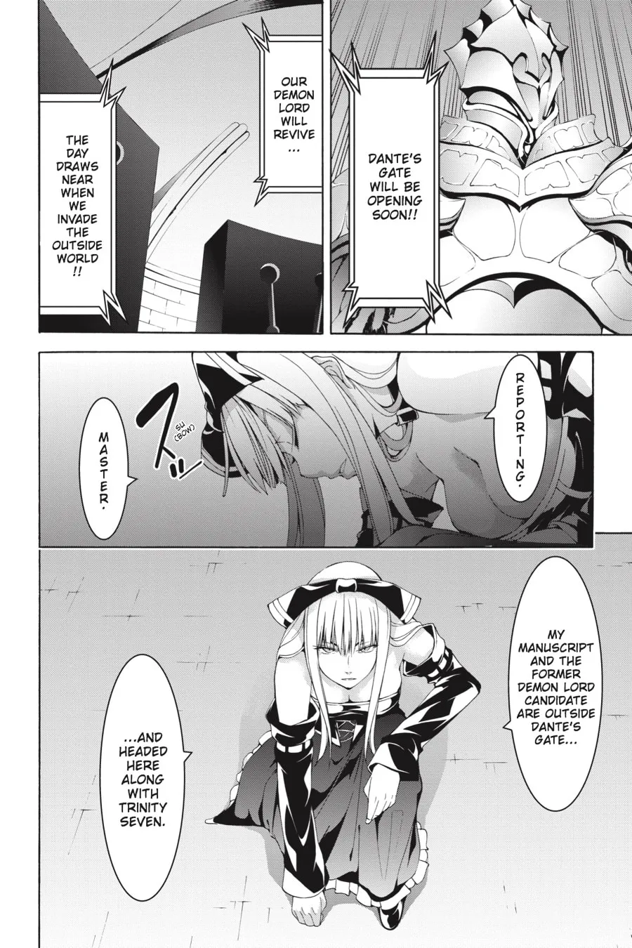 Read Trinity Seven: The Seven Magicians chapter 62 image 30 on Lezhin