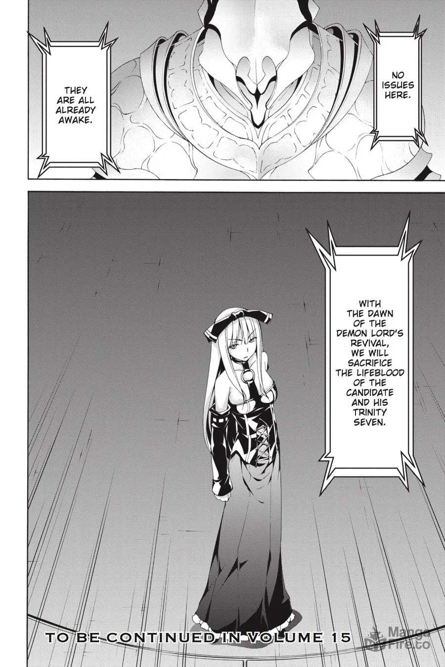 Read Trinity Seven: The Seven Magicians chapter 62 image 32 on Lezhin