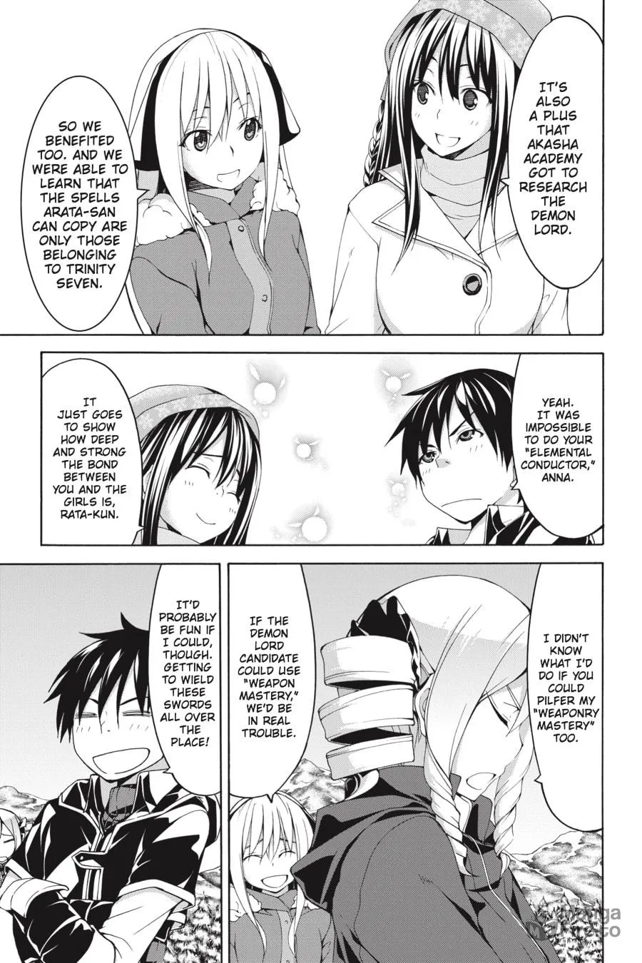 Read Trinity Seven: The Seven Magicians chapter 62 image 4 on Lezhin