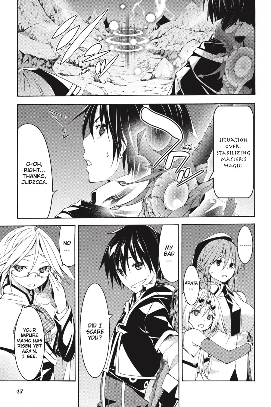 Read Trinity Seven: The Seven Magicians chapter 63 image 36 on Lezhin