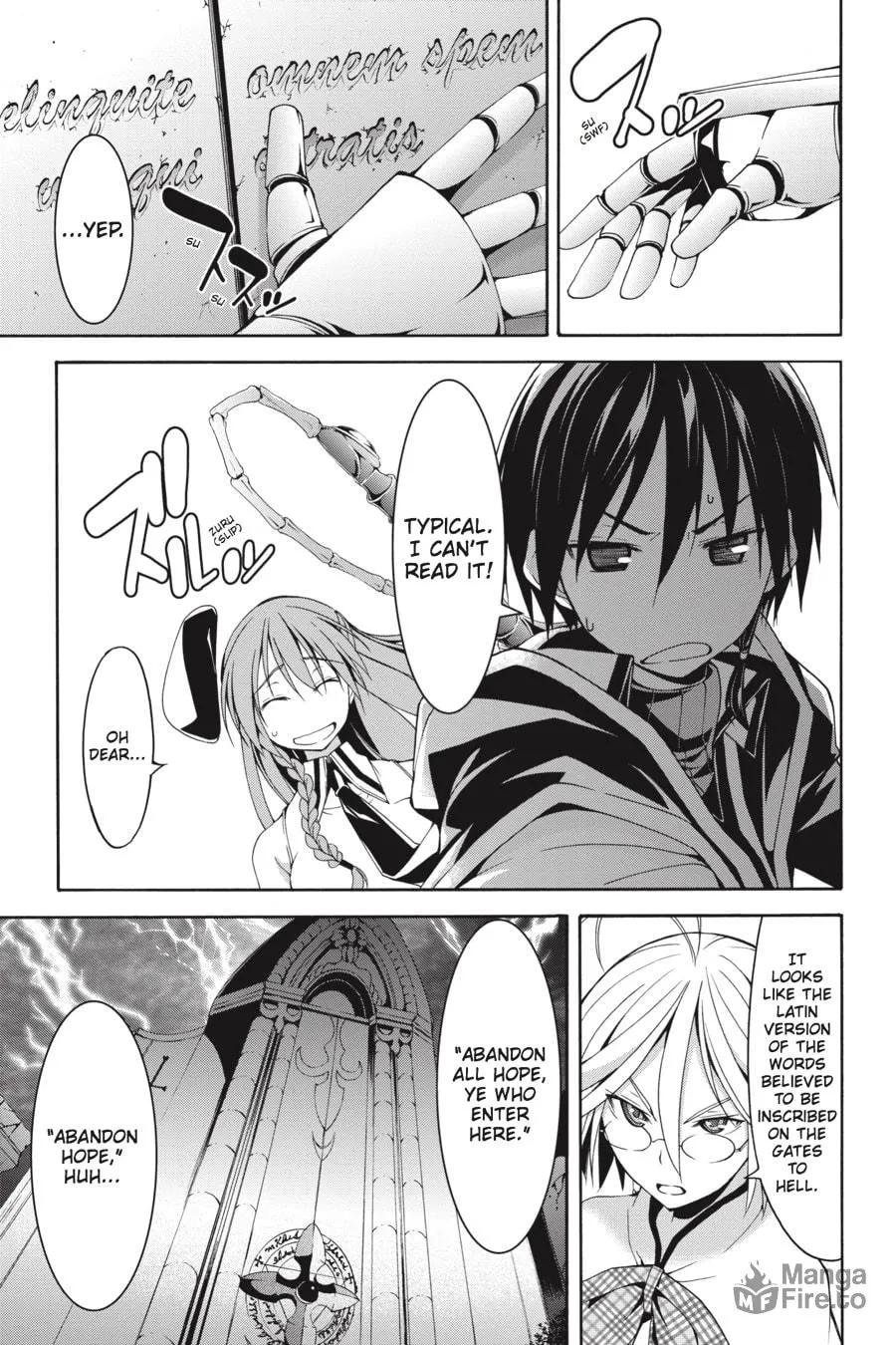 Read Trinity Seven: The Seven Magicians chapter 63 image 8 on Lezhin