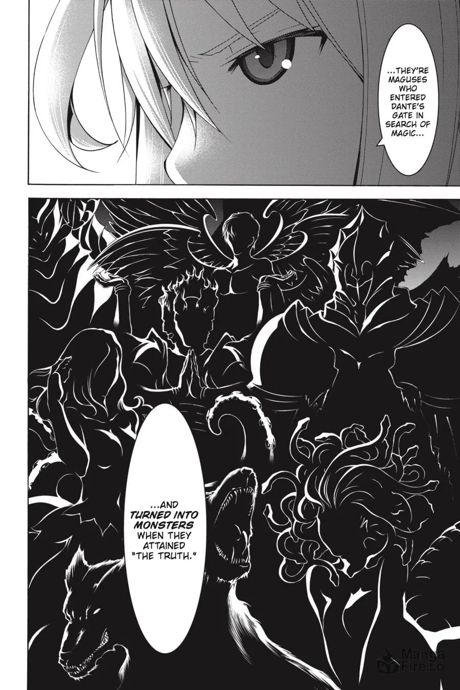 Read Trinity Seven: The Seven Magicians chapter 64 image 9 on Lezhin