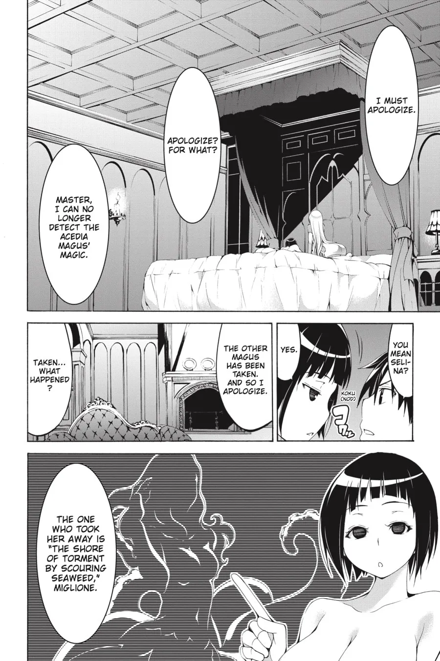 Read Trinity Seven: The Seven Magicians chapter 65 image 28 on Lezhin