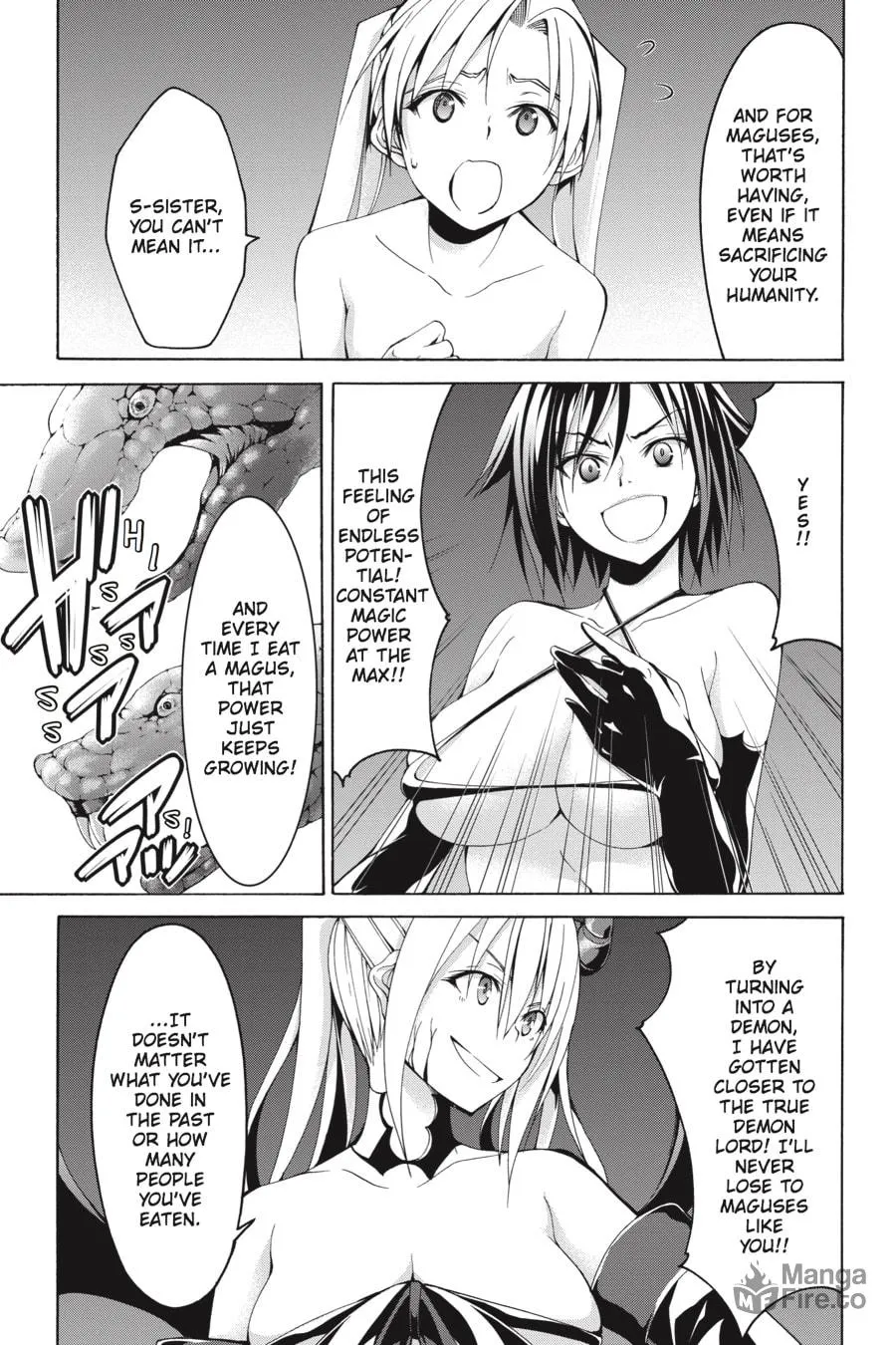 Read Trinity Seven: The Seven Magicians chapter 67 image 9 on Lezhin