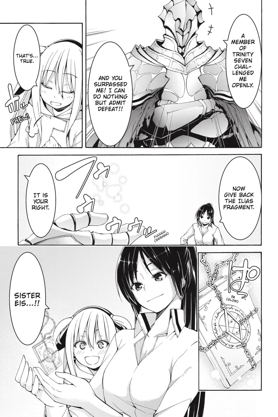 Read Trinity Seven: The Seven Magicians chapter 68 image 16 on Lezhin