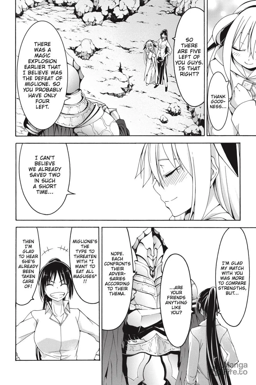 Read Trinity Seven: The Seven Magicians chapter 68 image 17 on Lezhin
