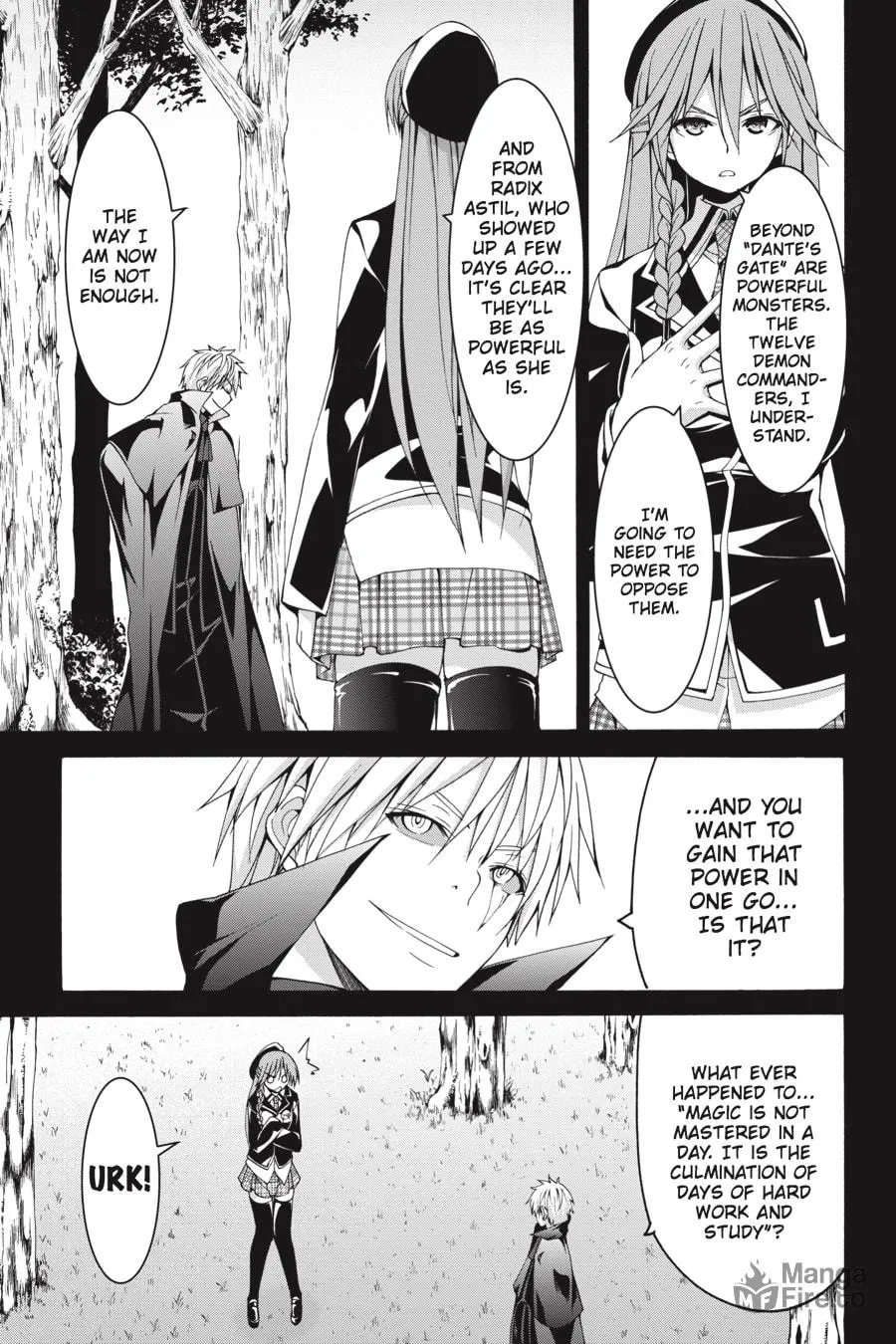 Read Trinity Seven: The Seven Magicians chapter 69 image 4 on Lezhin