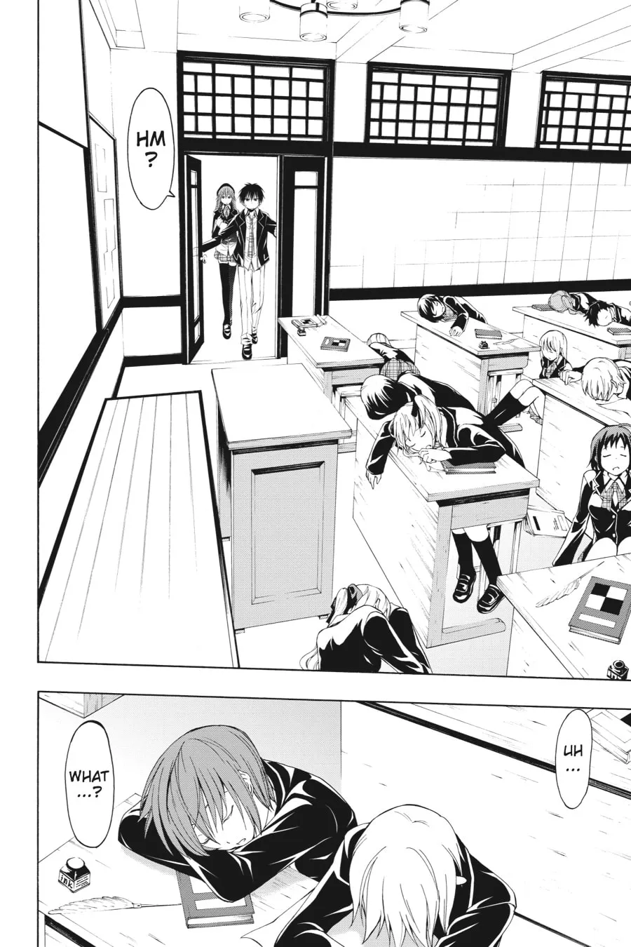 Read Trinity Seven: The Seven Magicians chapter 7 image 1 on Lezhin