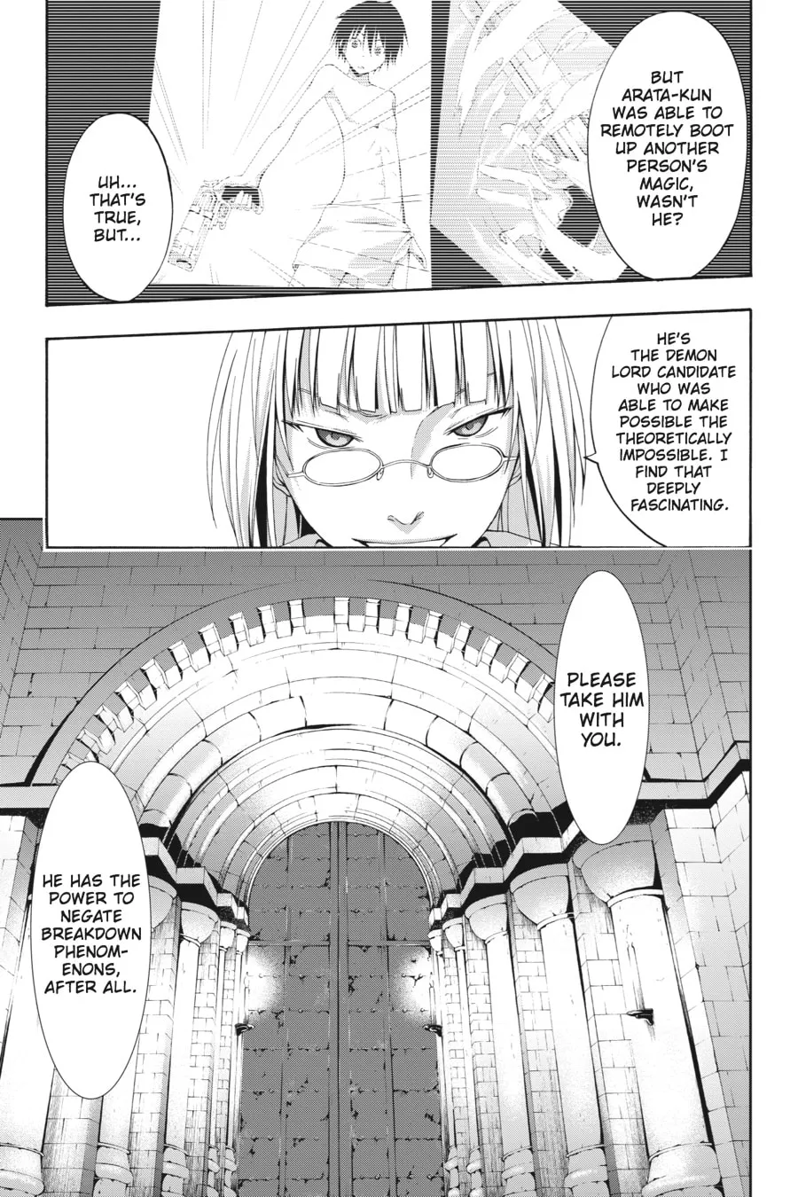 Read Trinity Seven: The Seven Magicians chapter 7 image 10 on Lezhin