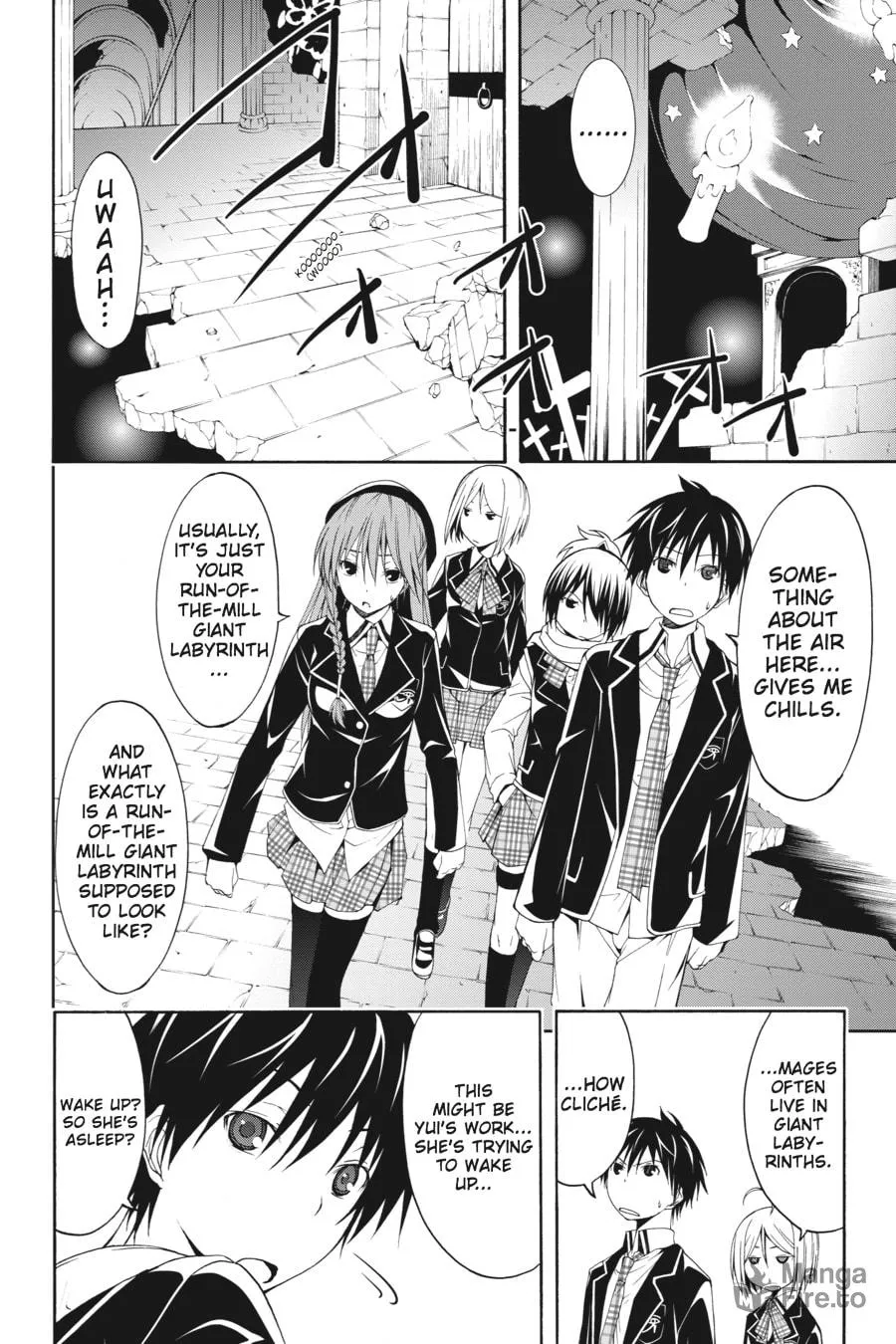 Read Trinity Seven: The Seven Magicians chapter 7 image 11 on Lezhin
