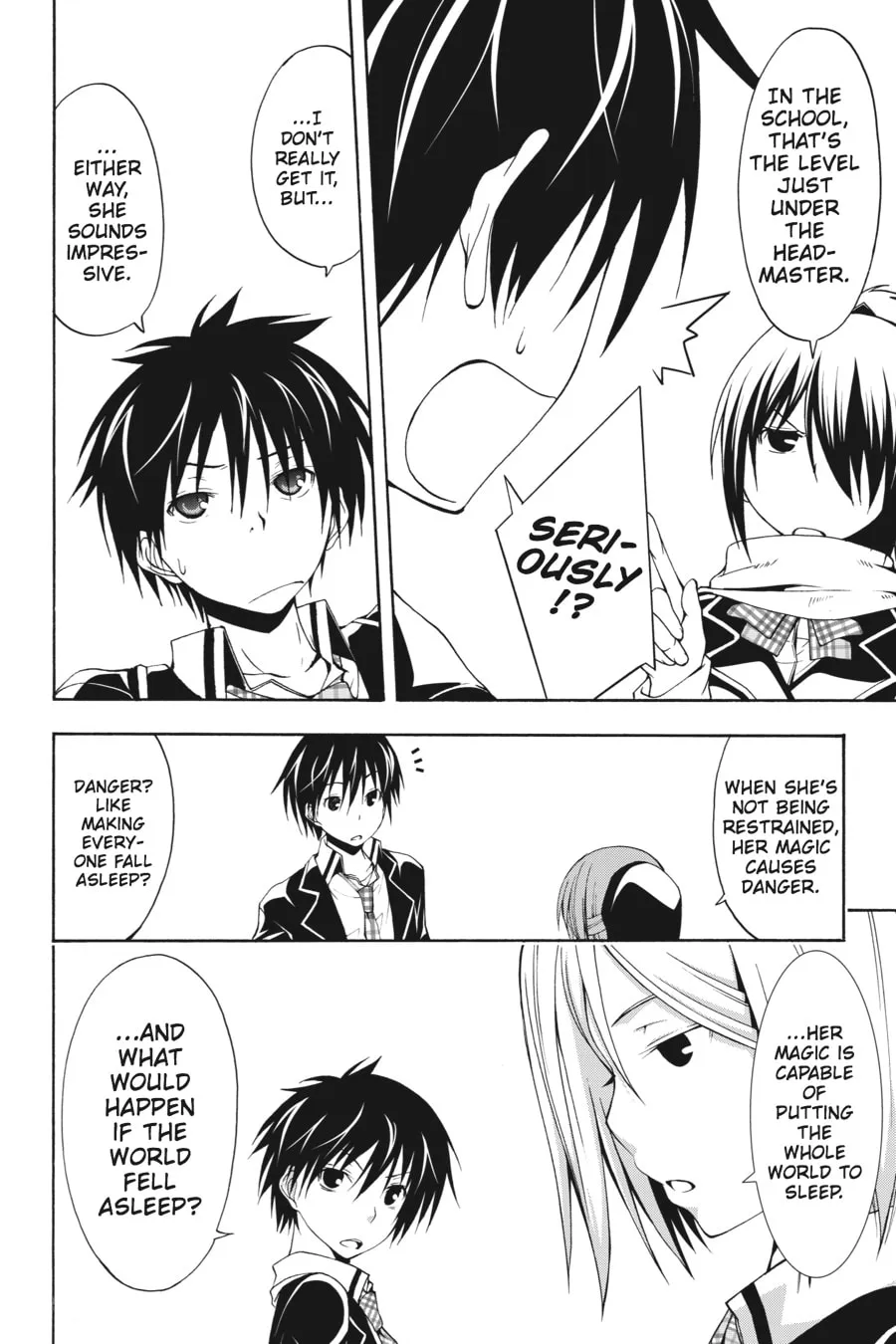 Read Trinity Seven: The Seven Magicians chapter 7 image 13 on Lezhin
