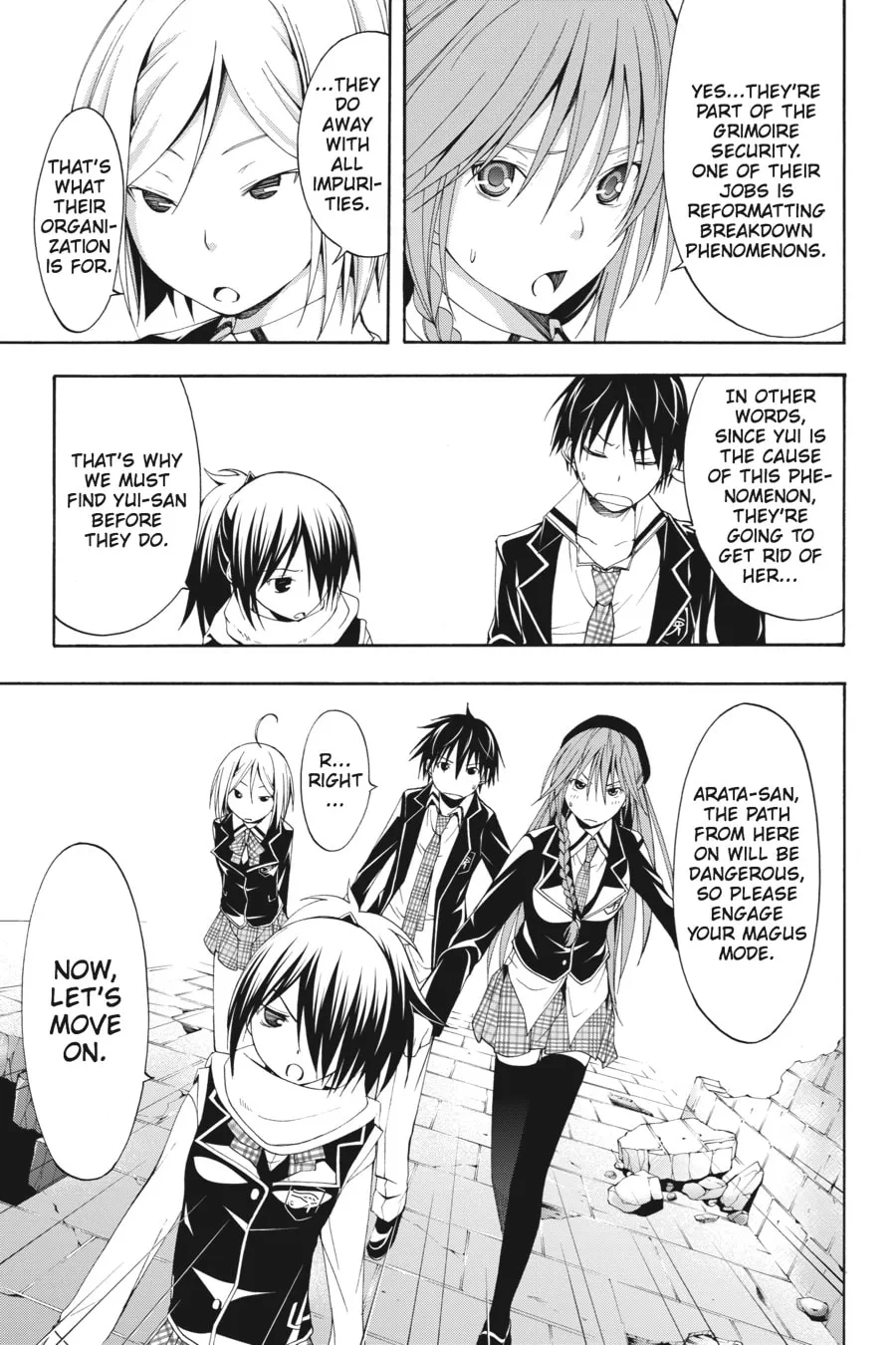 Read Trinity Seven: The Seven Magicians chapter 7 image 16 on Lezhin
