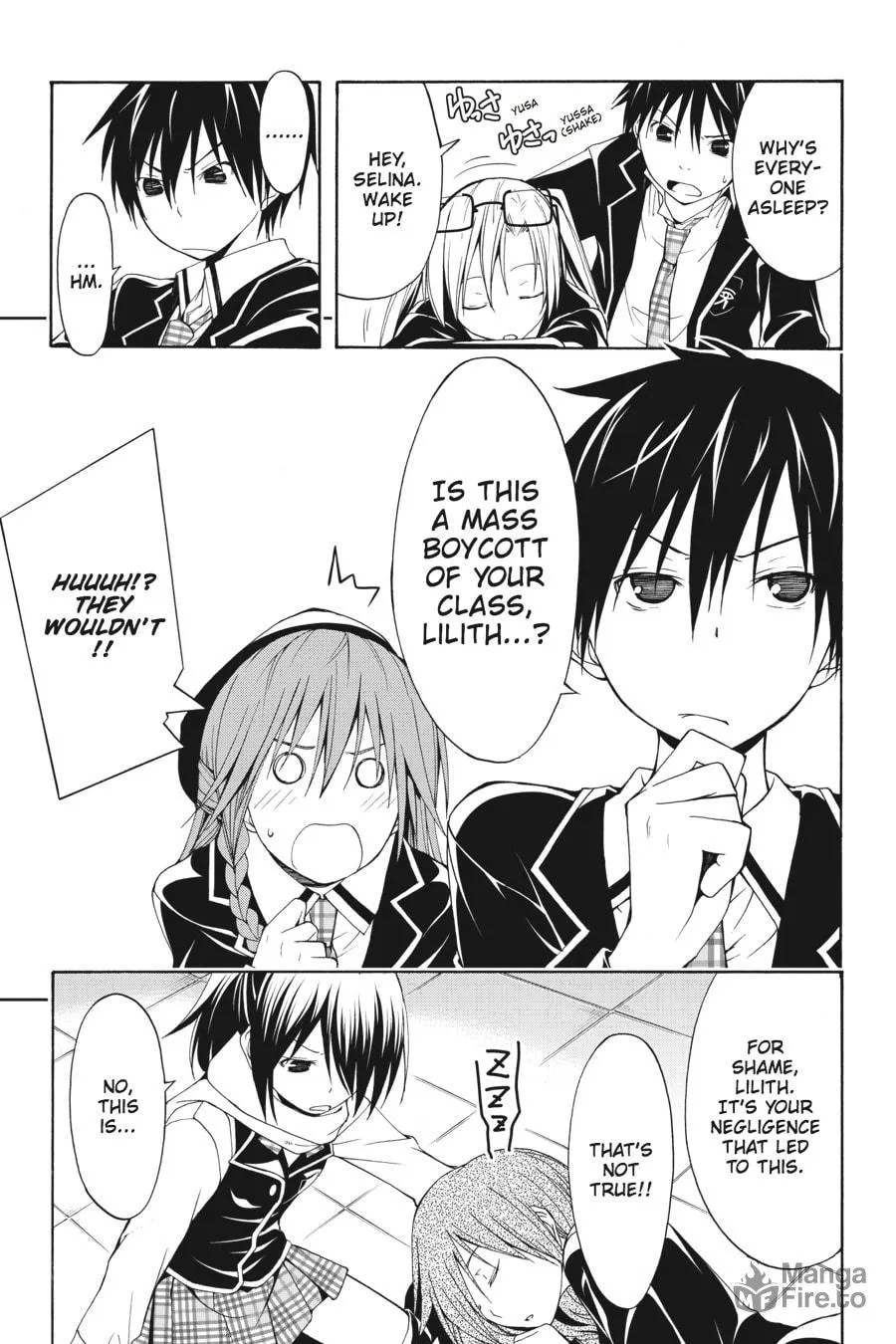 Read Trinity Seven: The Seven Magicians chapter 7 image 2 on Lezhin