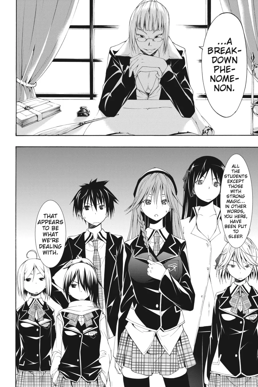 Read Trinity Seven: The Seven Magicians chapter 7 image 3 on Lezhin