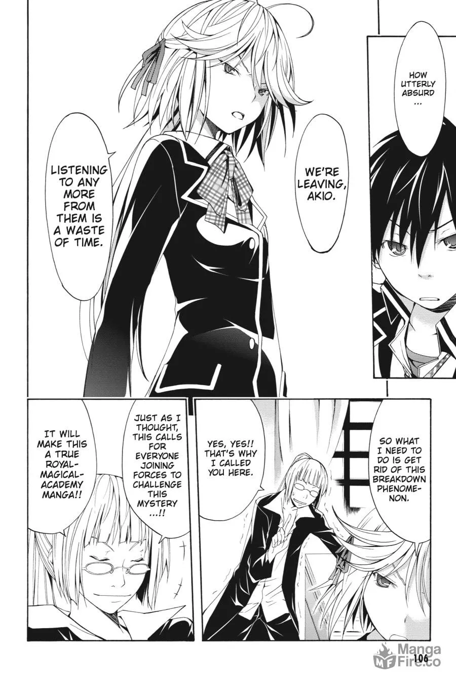 Read Trinity Seven: The Seven Magicians chapter 7 image 5 on Lezhin