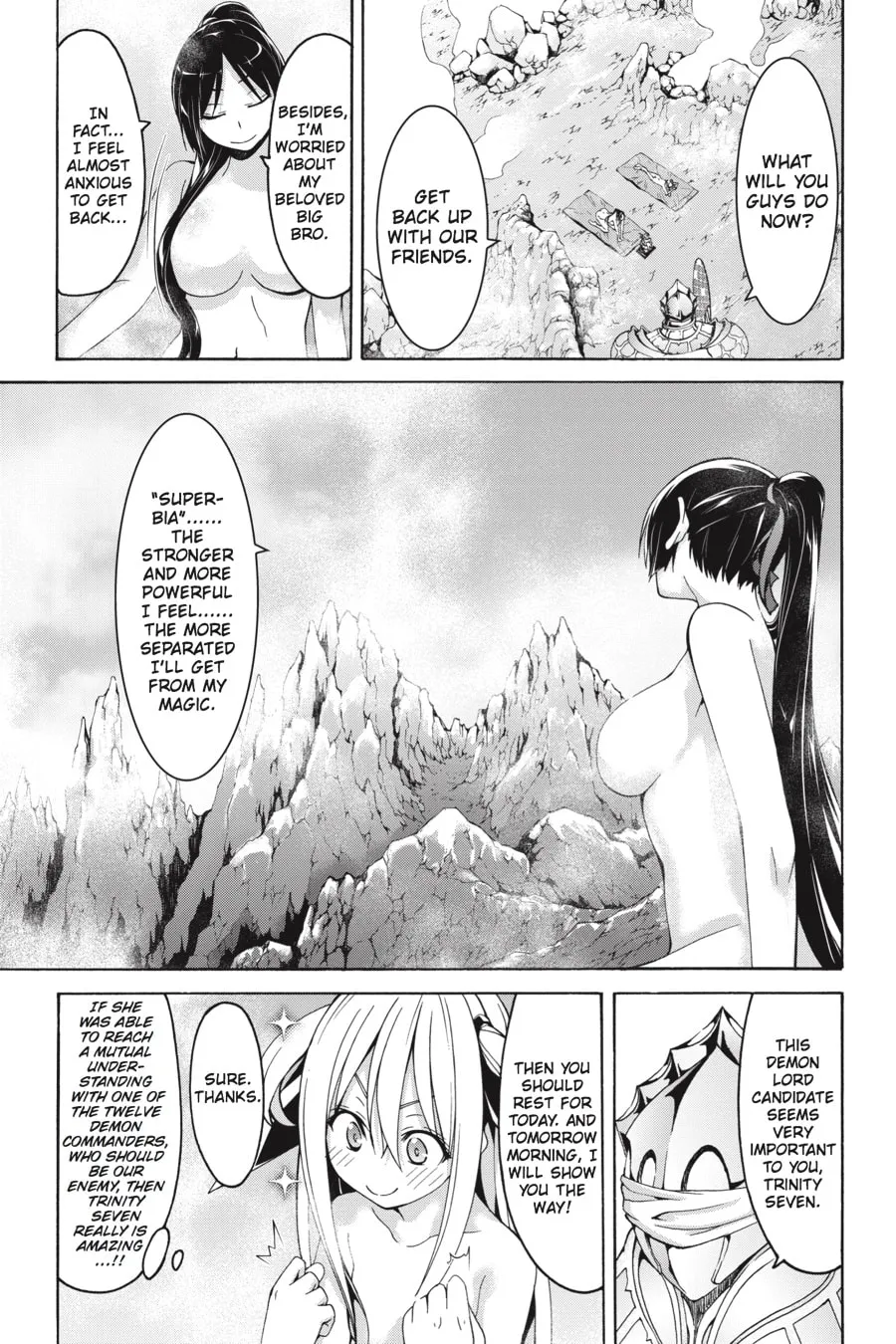 Read Trinity Seven: The Seven Magicians chapter 70 image 12 on Lezhin