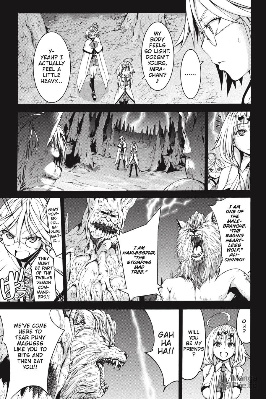 Read Trinity Seven: The Seven Magicians chapter 71 image 4 on Lezhin