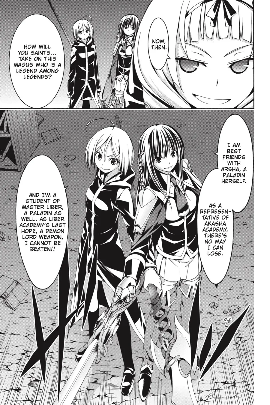 Read Trinity Seven: The Seven Magicians chapter 72 image 12 on Lezhin