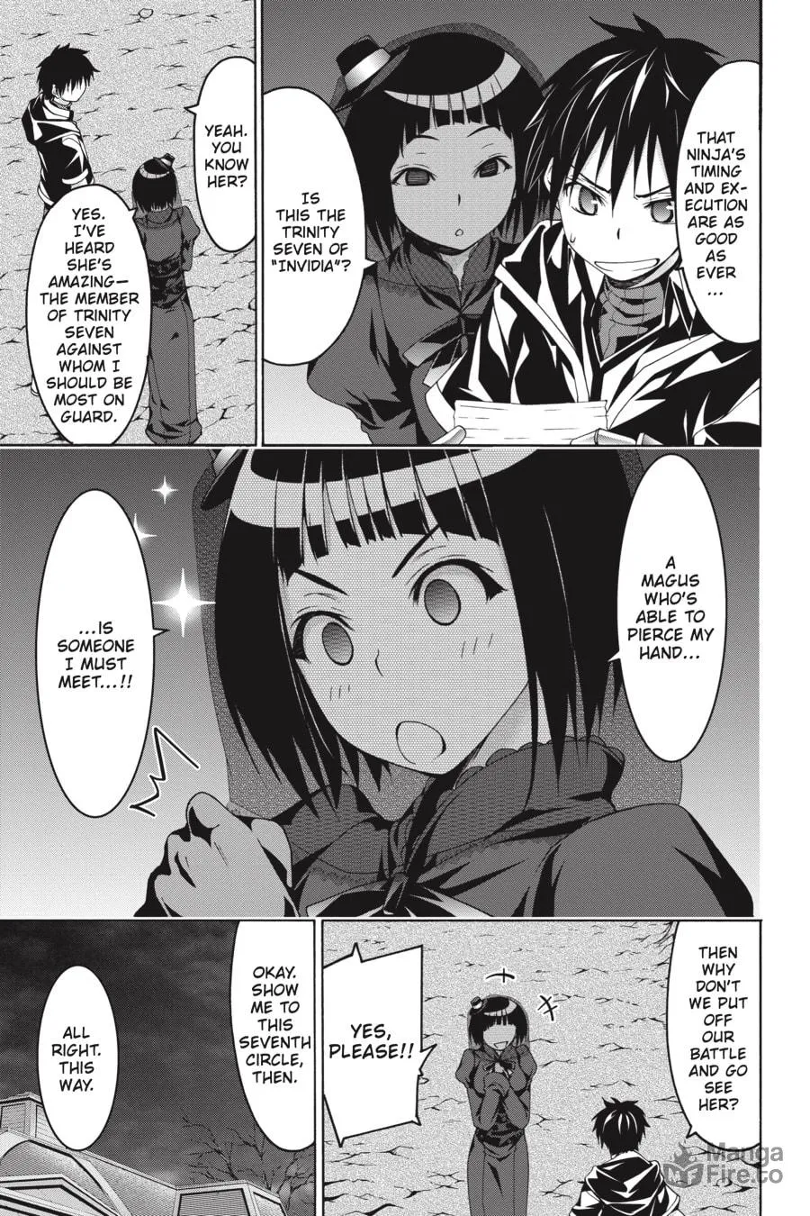 Read Trinity Seven: The Seven Magicians chapter 72 image 24 on Lezhin