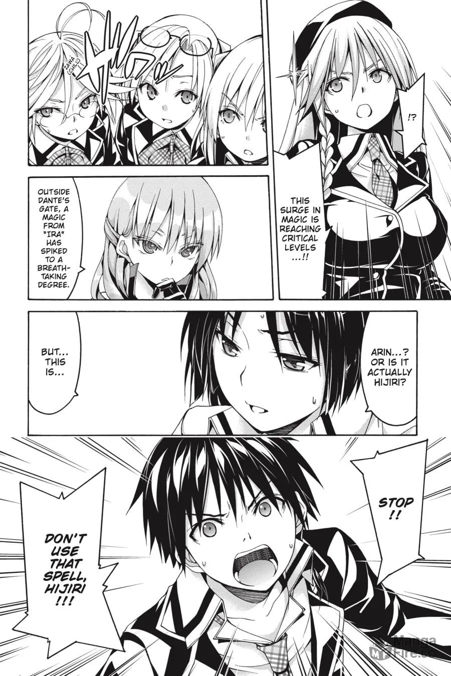 Read Trinity Seven: The Seven Magicians chapter 73 image 19 on Lezhin