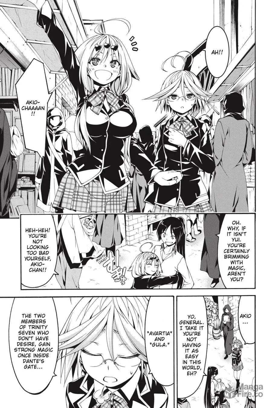Read Trinity Seven: The Seven Magicians chapter 73 image 2 on Lezhin